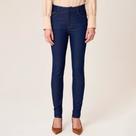 Calça Jeans Dudalina Skinny Pr26 Azul Escuro Feminino