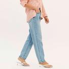 Calça Jeans Easy Lança Perfume Mom Sh Ve26 Azul Feminino
