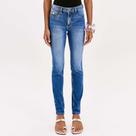 Calça Jeans Easy Lança Perfume Skinny Hig Pr26 Azul Feminino