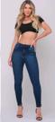 Calça Jeans Escura Feminina Basica Skinny