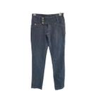 Calca Jeans Escuro Elástico Atrás Young Style