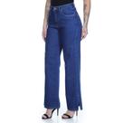 Calça Jeans F. Wide Leg Cint Alta 100% Alg Vilejack VFCJ4013
