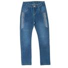 Calça Jeans Fem. Com Strass