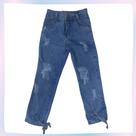 Calça Jeans Feminina Amarração