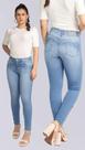 Calça jeans feminina azul clara tamanho 42