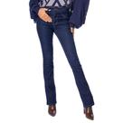 Calça Jeans Feminina Bless Denim Boot Cut Azul Escuro