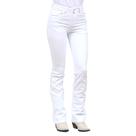 Calça Jeans Feminina Brim Branca Boot Cut Cowboy Winner36299