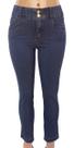 Calça Jeans Feminina Capri Cós Alto Anatômico Loper Original Calça Jeans Feminina Capri Cós Alto Anatômico Loper Original