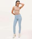 Calça Jeans Feminina Cigarrete Cintura Alta-39036