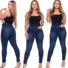 Calça Jeans Feminina Cintura Alta Mom Skinny slouchy Clochad
