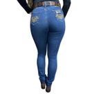 Calça Jeans Feminina Country Bordada Tradicional Trotão Lançamento Original Resisistente
