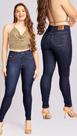 Calça jeans feminina escura tamanho 40