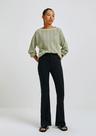 Calça Jeans Feminina Flare Cintura Média Soft Touch
