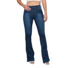 Calça Jeans Feminina Flare Modelo Comfort Premium