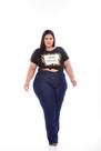Calça Jeans Feminina Flare Plus Size
