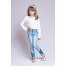 Calça jeans feminina infantil