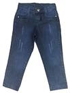 Calça Jeans Feminina Infantil Tam. 01 ao 03