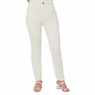 Calça Jeans Feminina Infini Mom Creme - 73681