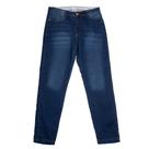 Calça Jeans Feminina Jezzian Plus Size Cigarrete Azul