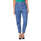 Calça Jeans Feminina Max Denim Mom Azul Calça Jeans Feminina Max Denim Mom Azul