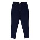 Calça Jeans Feminina Max Denim Plus Size Skinny Azul Escuro