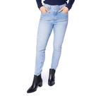 Calça Jeans Feminina Max Denim Skinny Up Premium Azul Claro