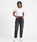 Calça Jeans Feminina Mom Rovitex Preto