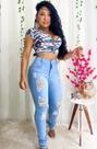 Calça jeans feminina Calça jeans feminina