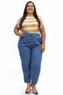 Calça Jeans Feminina Plus Size, Jogger, Cós De Elastico, Até 54, Cambos