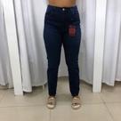 Calça jeans feminina Pó do pano