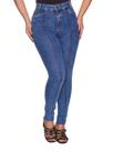 Calça jeans feminina power pinça frontal destroyer suave Calça jeans feminina power pinça frontal destroyer suave