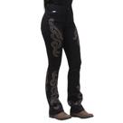 Calça Jeans Feminina Preta Os Vaqueiros 36382