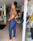 Calça jeans feminina rasgada