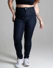 Calça Jeans Feminina Sawary Original Plus Size Cintura Alta Com Lycra Premium