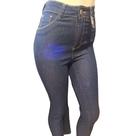 Calça Jeans Feminina Skinny Azul Escuro Tam: 36
