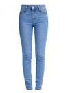 Calça Jeans Feminina Skinny Cintura Alta Ajuste Perfeito Confortável