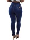 Calça Jeans Feminina Skinny Cintura Alta Elastano Levanta Bumbum Calça Jeans Feminina Skinny Cintura Alta Elastano Levanta Bumbum