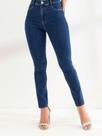 Calça Jeans Feminina Skinny dia a dia Soft Algodão com Lycra - 502098