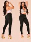 Calça jeans feminina skinny preta wissam jeans Calça jeans feminina skinny preta wissam jeans