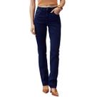 Calça Jeans Feminina Straight Rubi Flor De Lis