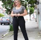 Calça Jeans Feminina Stretch Plus Size