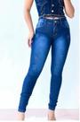 Calça Jeans Feminina Tradicional Manchada - Natividade Jeans