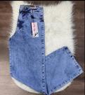 Calça jeans feminina Wide leg número 36