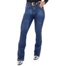 Calça Jeans Feminina Yank Brilho Country City