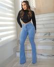 Calça Jeans Flare Laís - Conforto e Estilo