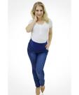 Calça Jeans Gestante Tradicional Reta em Stretch Linda Gestante