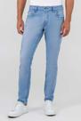 Calça Jeans Hangar 33 Skinny Estonado Azul Claro