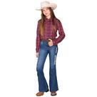 Calça Jeans Infantil Country Flare Rasgadinha Bill Way 193