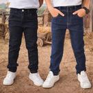 Calça Jeans Infantil Country Kit 2 Unidades