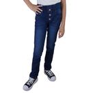 Calça Jeans Infantil Feminina Dipopini Clochard Azul - CIF25